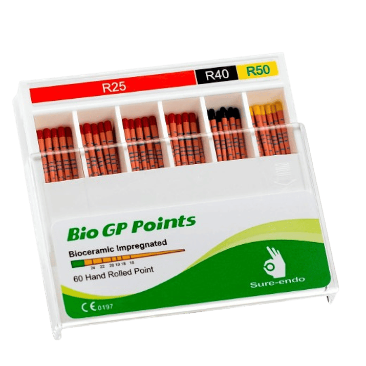 Sure-Endo cono gutapercha Reciproc 60 unid 1