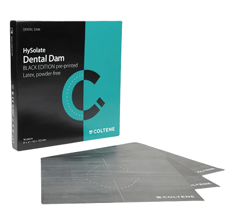 GOMA DIQUE 6X6 NEGRA HYSOLATE COLTENE 