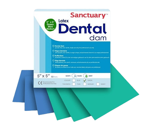 GOMA DIQUE 5X5 AZUL SANCTUARY