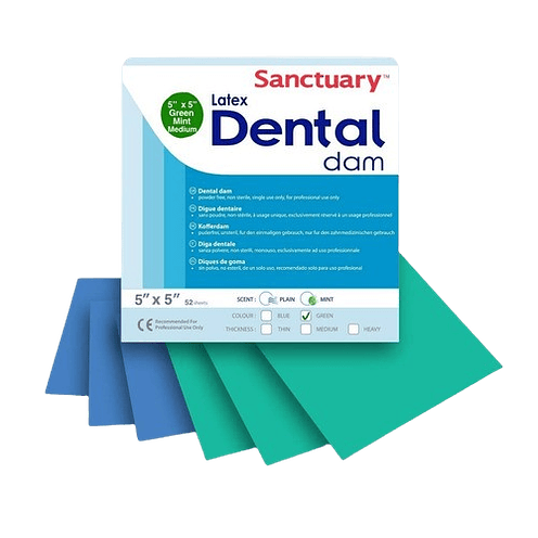 GOMA DIQUE 5X5 AZUL SANCTUARY 1