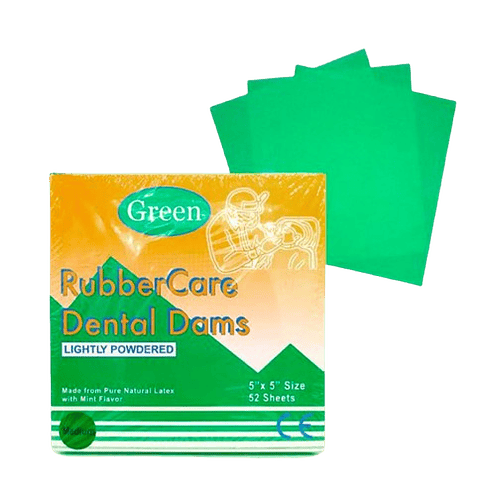 GOMA DIQUE RUBBER CARE VERDE 5X5  1