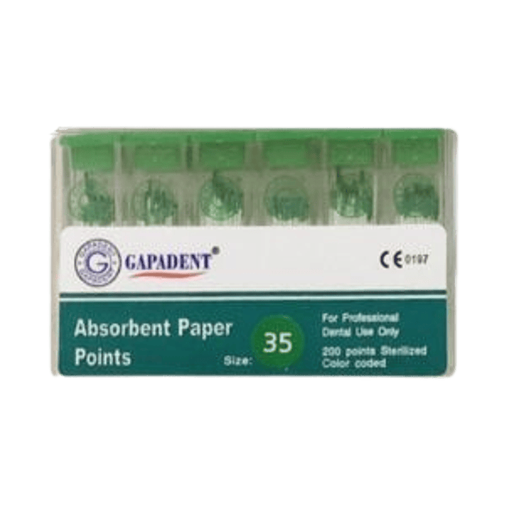 Puntas de papel Gapadent 1