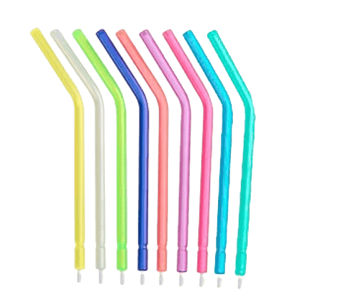 PUNTAS DESECHABLES PARA JERINGA TRIPLE BOLSA 100 UNIDS