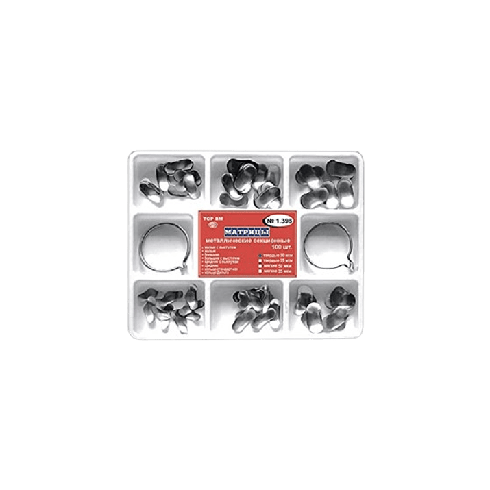 Set de Matrices Preformadas 6 Tipos + 2 Anillos Tor  1