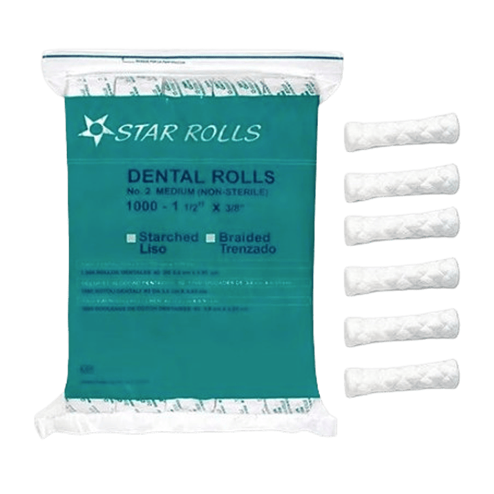 Torulas de Algodón Trenzadas 1000 unidades 1