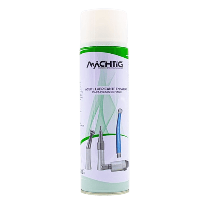 Aceite lubricante spray para Piezas de Mano Machtig 1