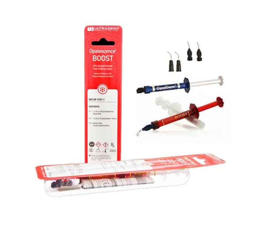 BLANQUEAMIENTO BOOST 40% 1 JERINGA + 1 BARRERA GINGIVAL 1