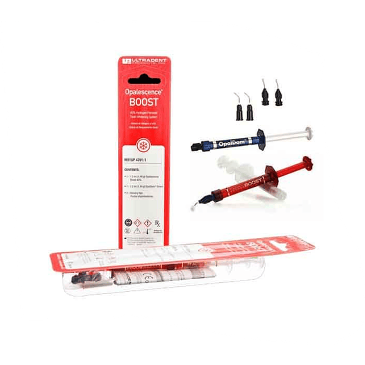BLANQUEAMIENTO BOOST 40% 1 JERINGA + 1 BARRERA GINGIVAL 1