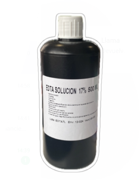 EDTA 17% BOTELLA 500 ML 1