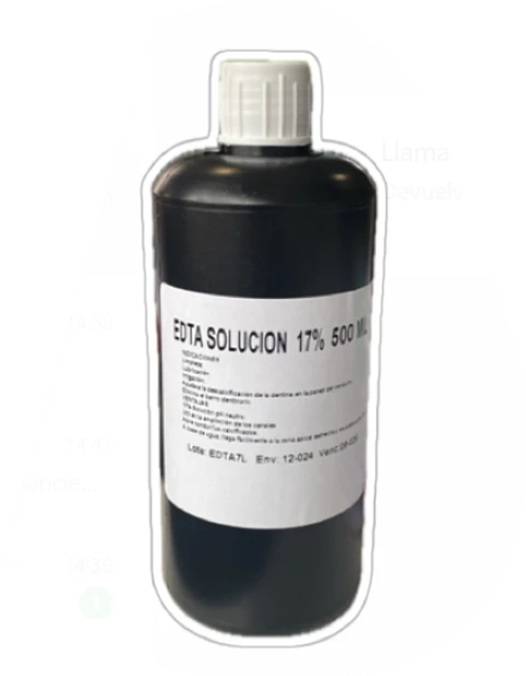 EDTA 17% BOTELLA 500 ML