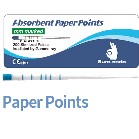 PUNTAS DE PAPEL SURE ENDO 2%