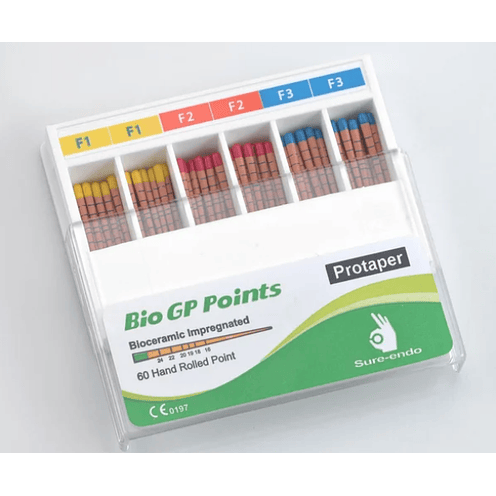 SURE-ENDO CONO GUTAPERCHA PROTAPER GOLD 60 UNID 1