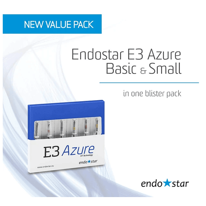 E3 AZURE SET BASIC y SMALL 25mm 6pcs 1