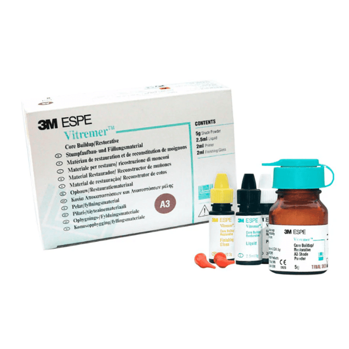 VITREMER VIDRIO IONOMERO CON RESINA 3M 1