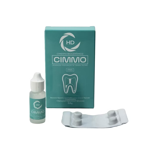 CIMMO HD - CEMENTO BIOCERÁMICO PARA REPARACIÓN (PERFORACIÓN DE LA CÁMARA PULPAR) 1