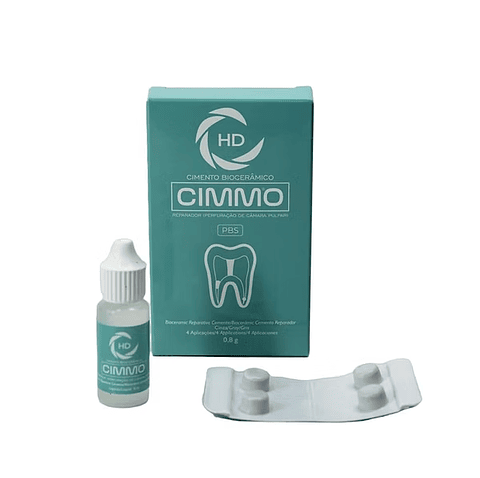 CIMMO HD - CEMENTO BIOCERÁMICO PARA REPARACIÓN (PERFORACIÓN DE LA CÁMARA PULPAR)