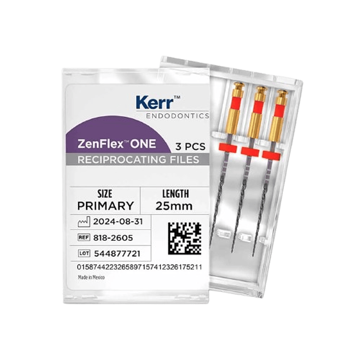 ZENFLEX ONE LIMAS RECIPROCANTES KERR 1