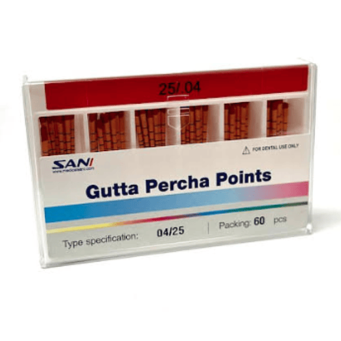  CONO GUTAPERCHA TAPER 4% SANI 1