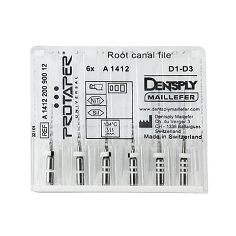 LIMAS RETRATAMIENTO MAILLEFER D1-D2-D3