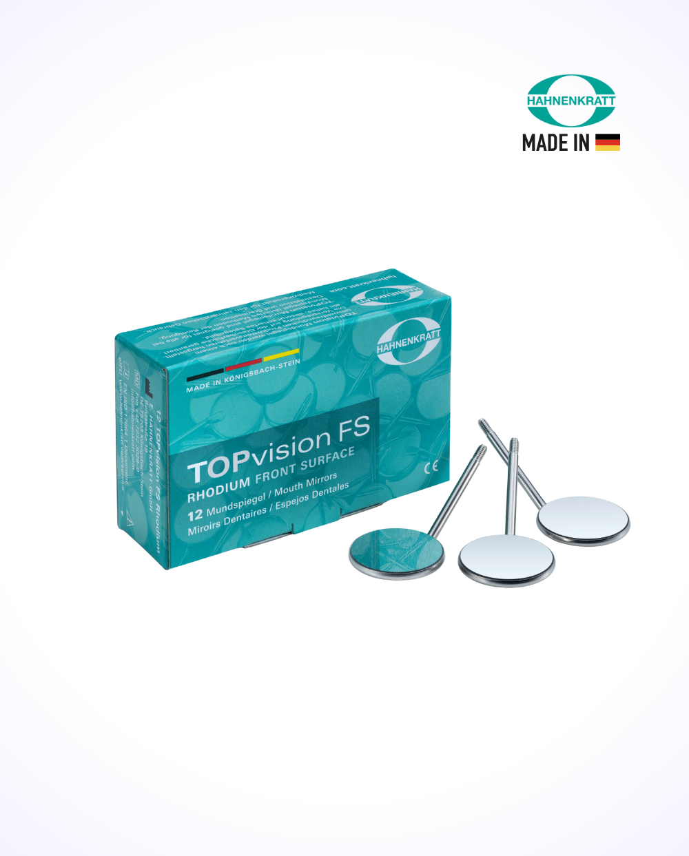 ESPEJO BUCAL N°5 RHODIUM TOPVISION 1
