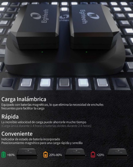 LUPAS BRILLIANCE 48º PRO EIGHTEETH + LUZ WIRELESS 4