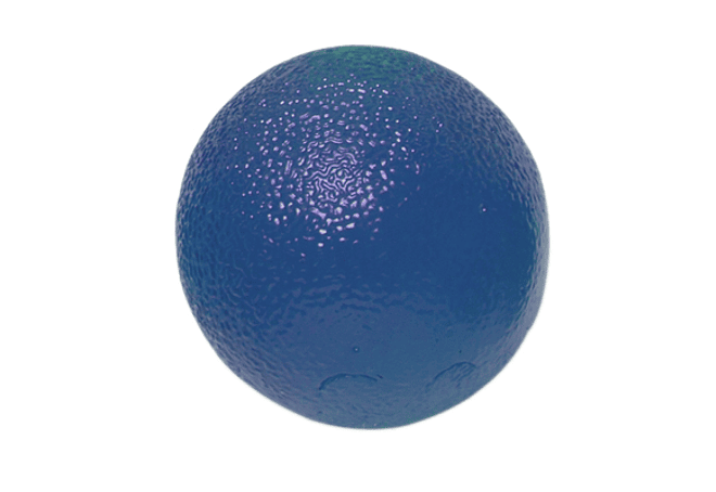 Pelota de Mano CanDo® Tamaño Standar, Color Azul Heavy