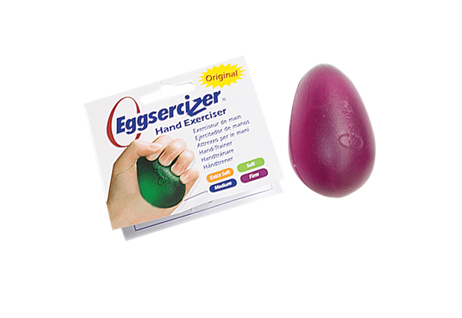 Eggsercizer® ejercitador de mano Color Morado, Heavy