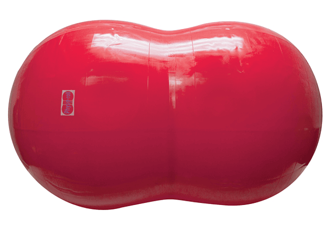 Rollo de ejercicio inflable PhysioGymnic - Rojo - 34