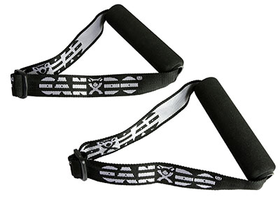 Banda de ejercicio CanDo - Accesorio - Asa ajustable acolchada con espuma - Par