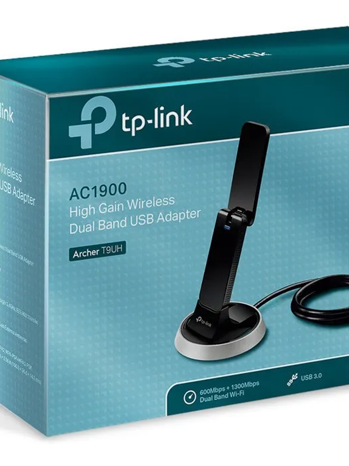 Adaptador USB de Alta Ganancia y Doble Banda AC1900 TP-LINK - Archer T9UH 1