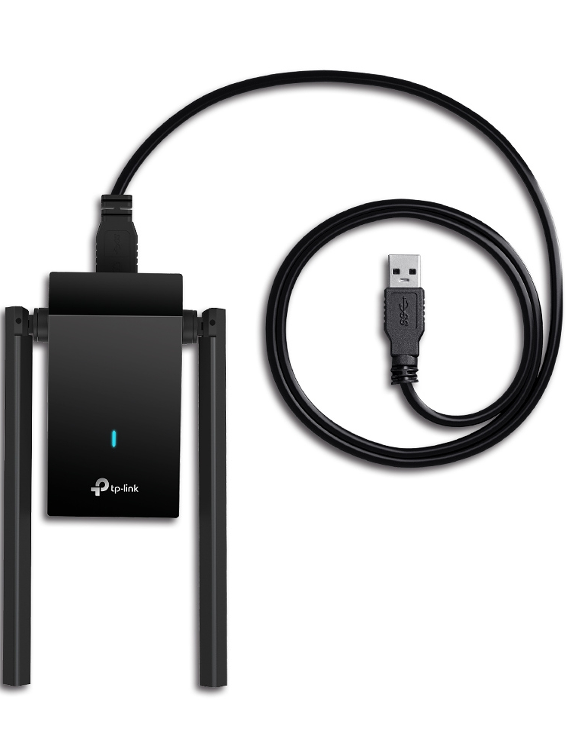 Adaptador USB Wi-Fi 6 con 2 antenas AX1800 - Archer TX20U Plus 1