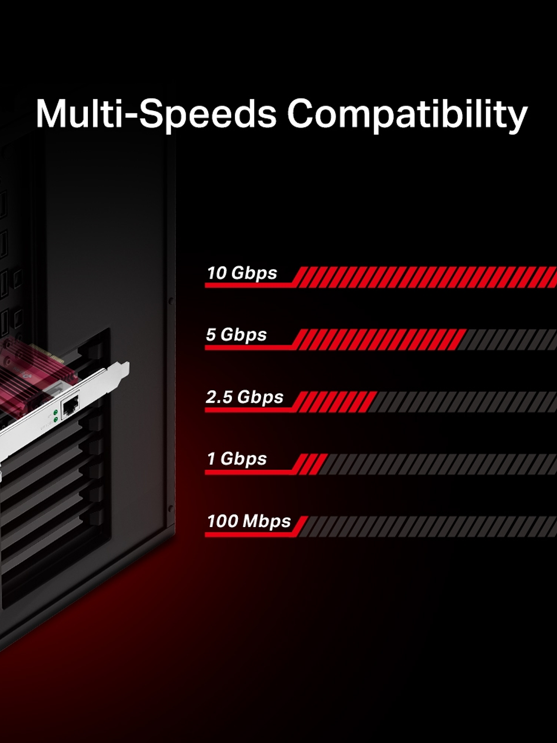 Adaptador de red PCI Express de 10 Gigabit - TX401 1