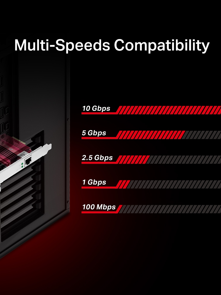 Adaptador de red PCI Express de 10 Gigabit - TX401 1