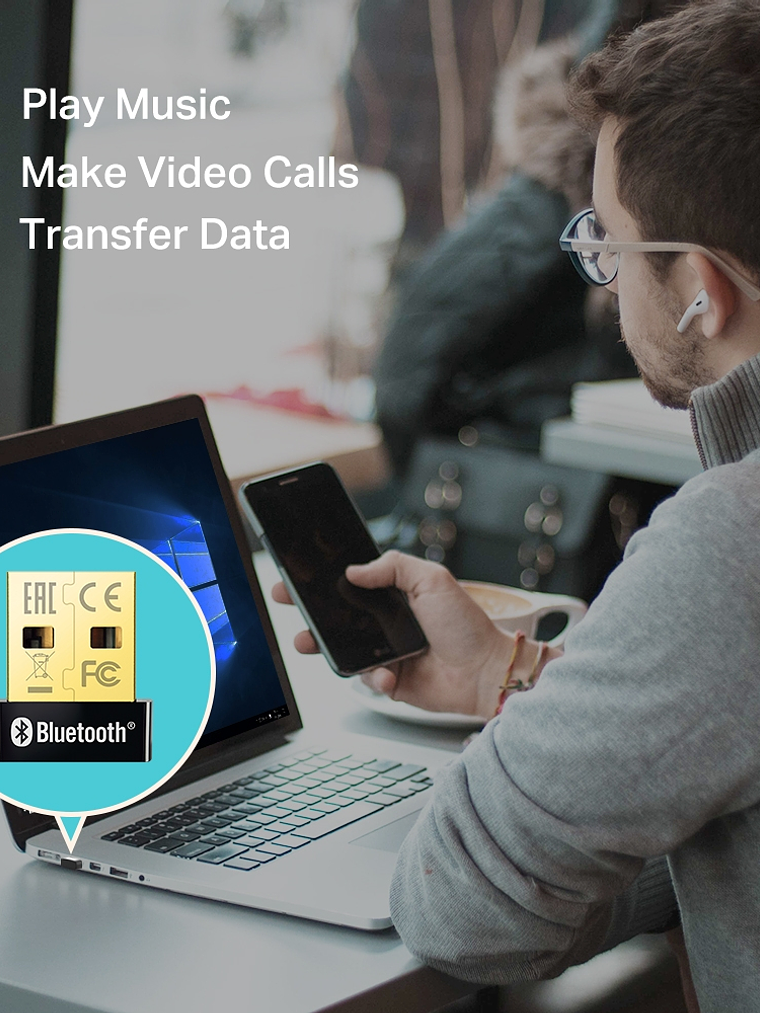 Bluetooth 4.0 Nano USB Adapter - UB400 3