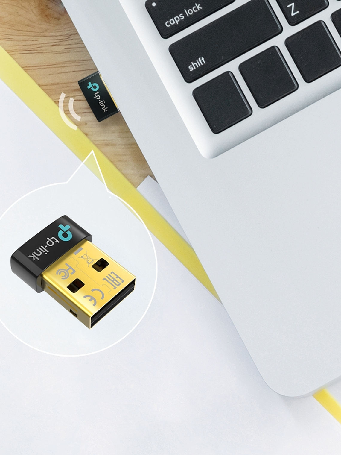 Nano Adaptador USB Bluetooth 5.4 - UB500  3