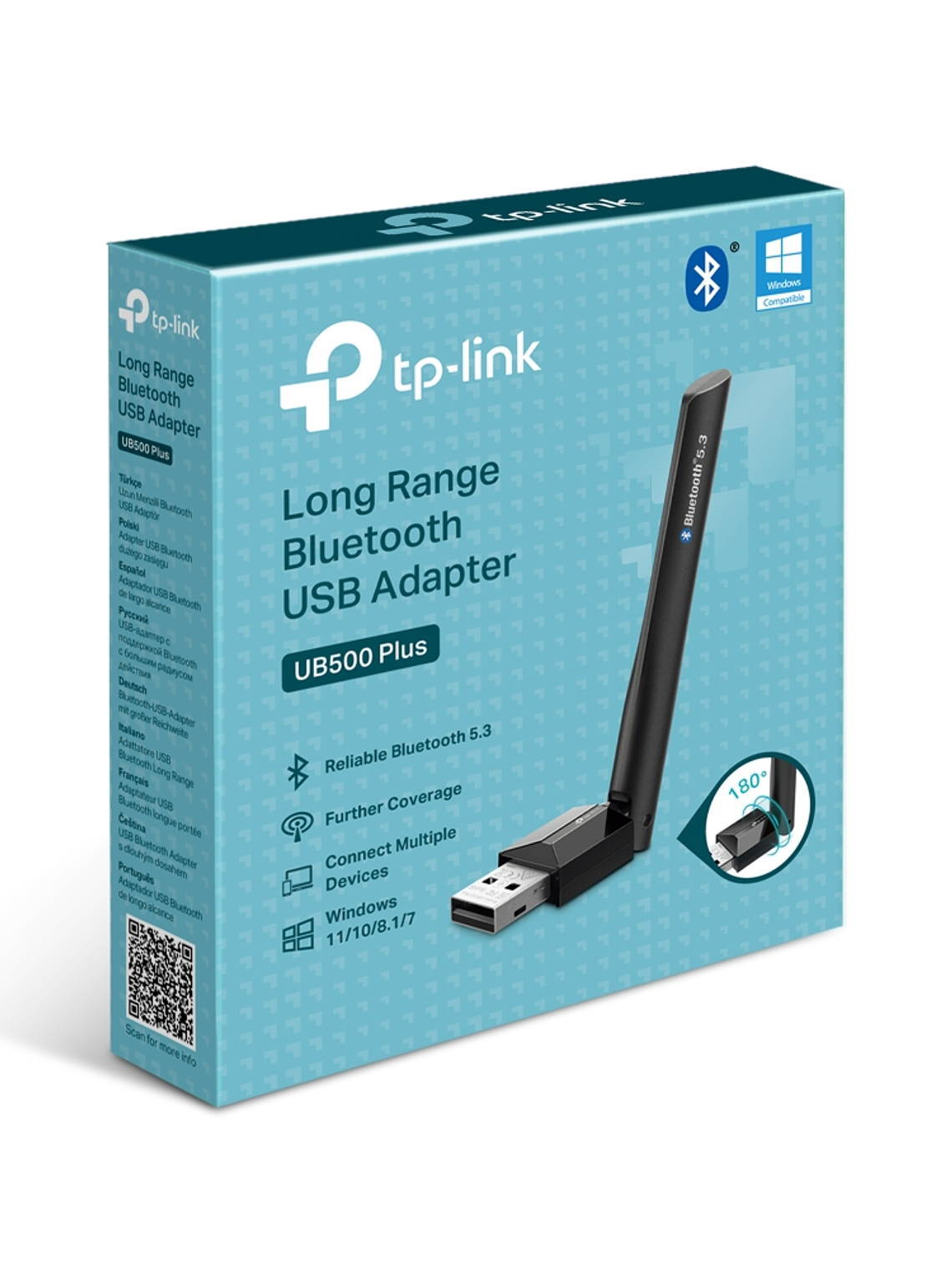 Adaptador USB Bluetooth de largo alcance - UB500 Plus 4