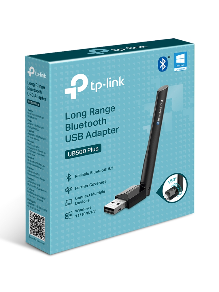 Adaptador USB Bluetooth de largo alcance - UB500 Plus 4