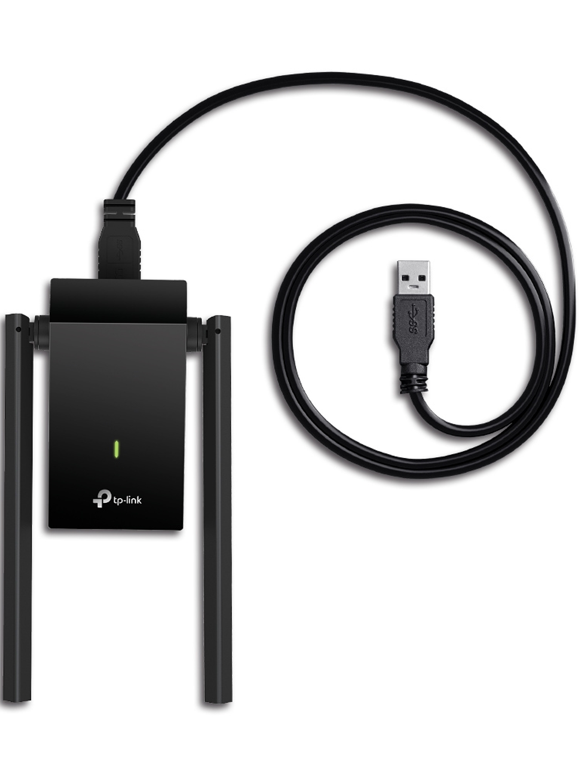 Adaptador USB inalámbrico AC1300 de alta ganancia y antenas duales - Archer T4U Plus 1