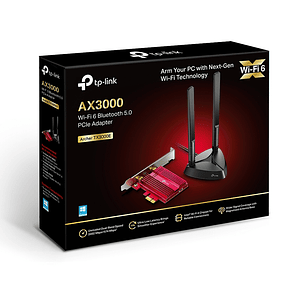 Adaptador PCIe AX3000 Wi-Fi 6 Bluetooth 5.0 - Archer TX3000E