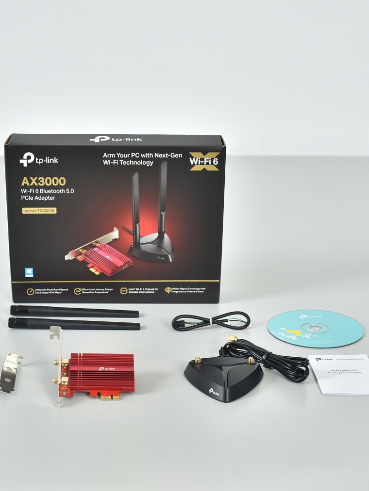 Adaptador PCIe AX3000 Wi-Fi 6 Bluetooth 5.0 - Archer TX3000E 4