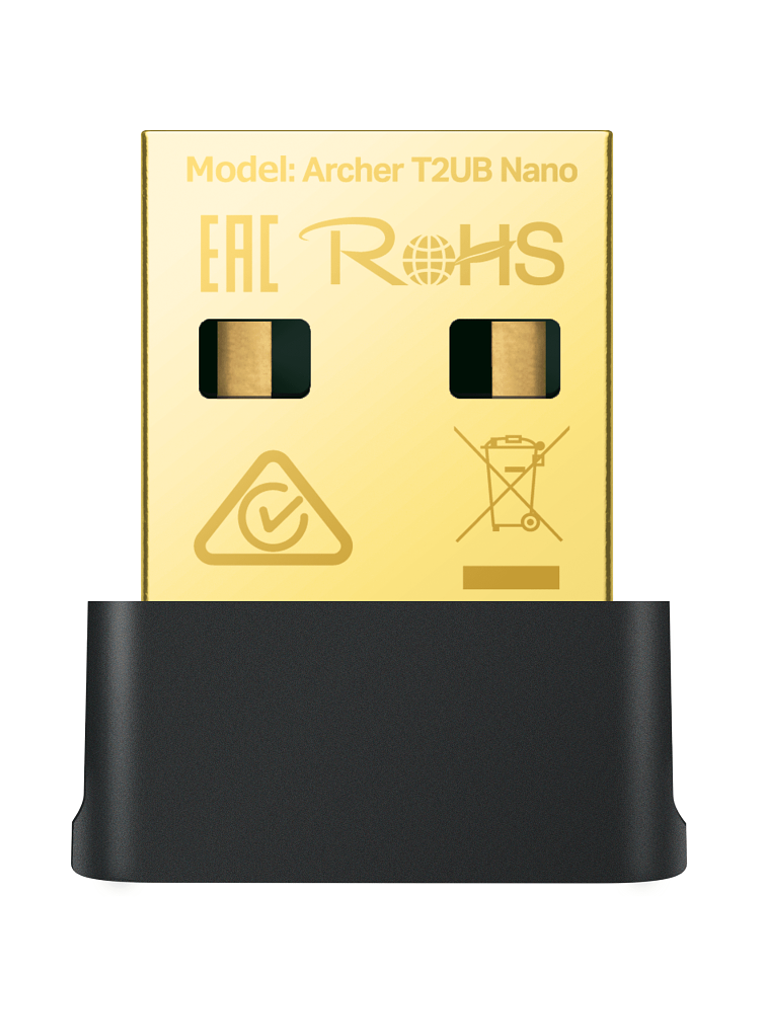 AC600 Nano Wi-Fi Bluetooth 4.2 USB Adapter - Archer T2UB Nano 1