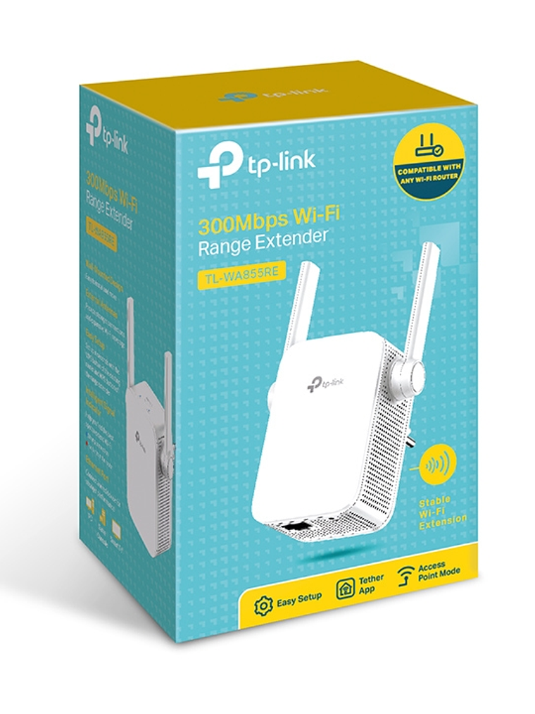 Extensor de Rango Inalámbrico N 300Mbps - TL-WA855RE 3