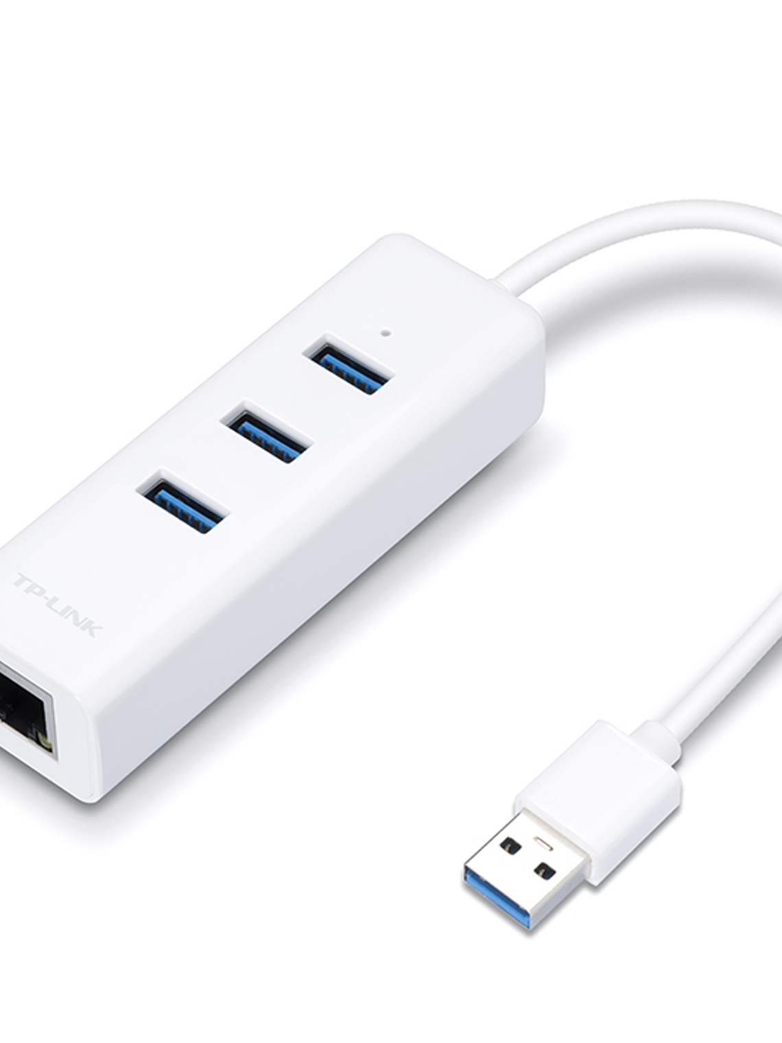 USB 3.0 3-Port Hub & Gigabit Ethernet Adapter 2 in 1 USB Adapter - UE330 1