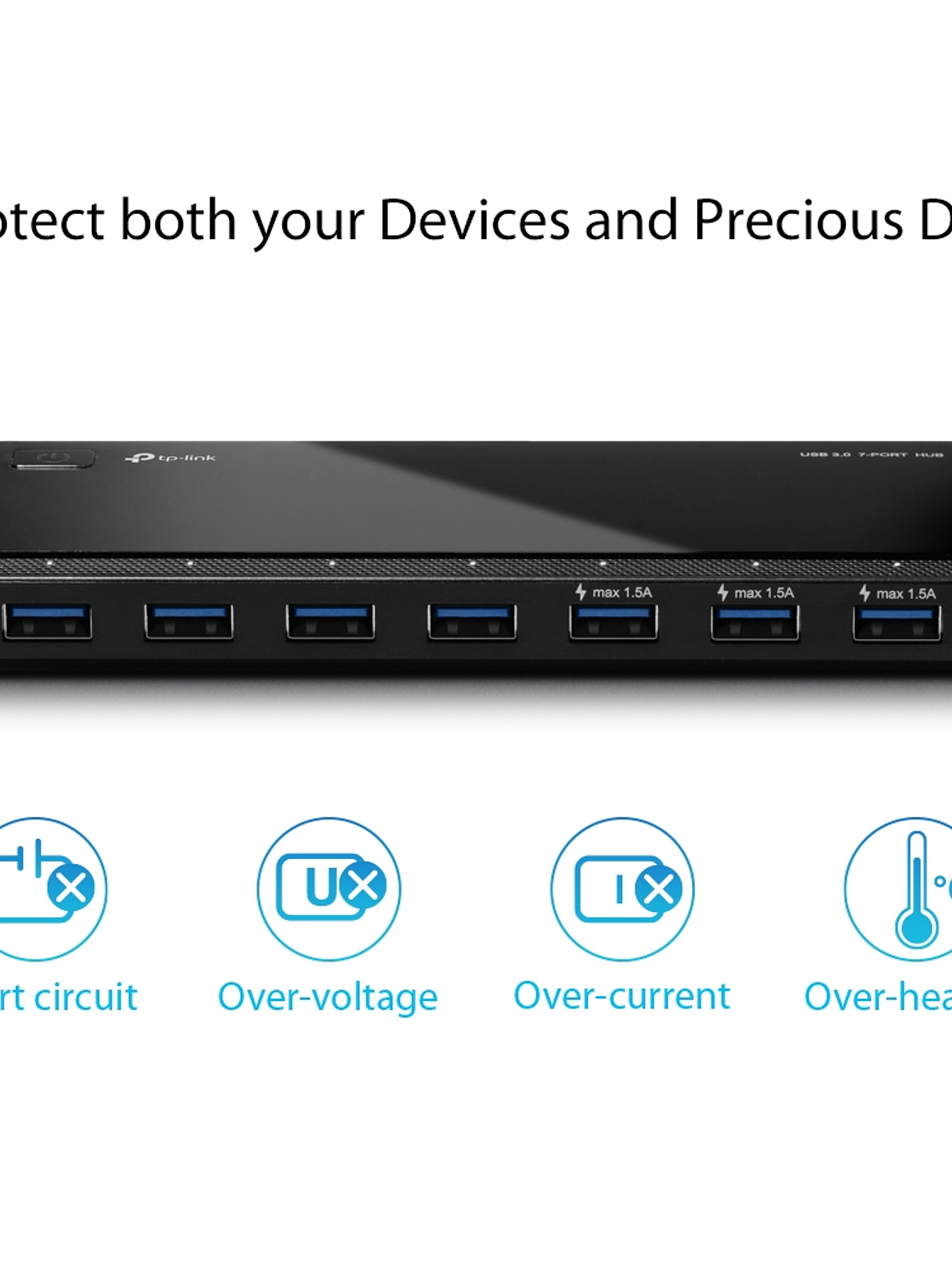 USB 3.0 7-Port Hub - UH700 3