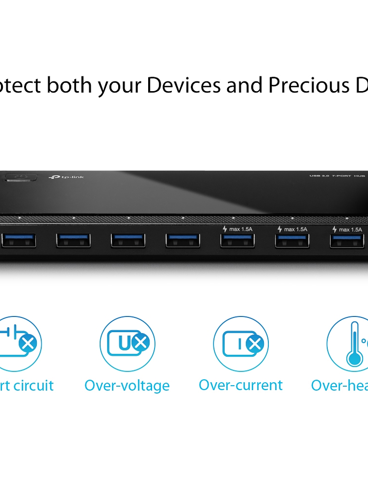 USB 3.0 7-Port Hub - UH700 3