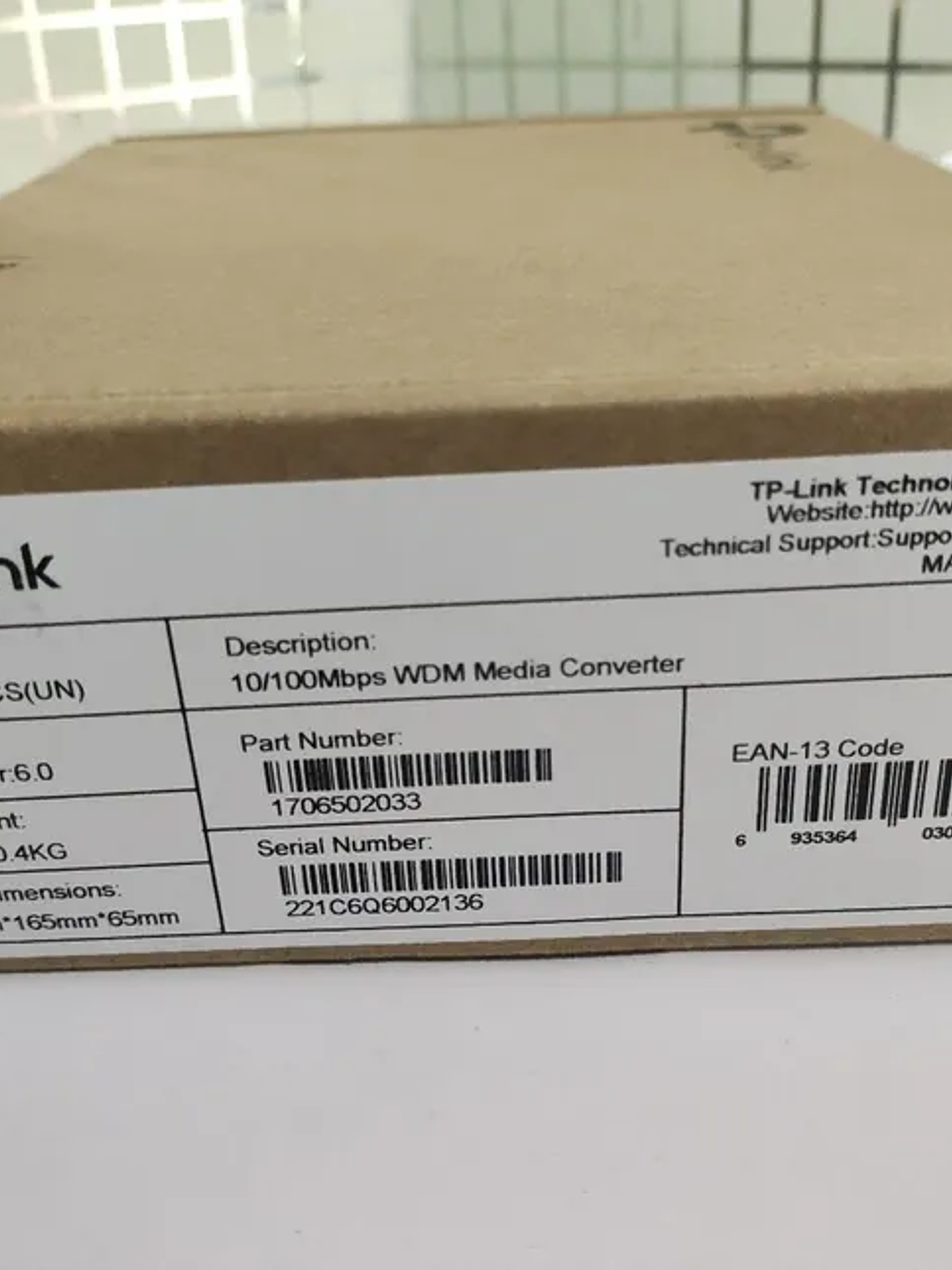 Conversor de Medios Ethernet WDM 10/100Mbps - MC111CS 1