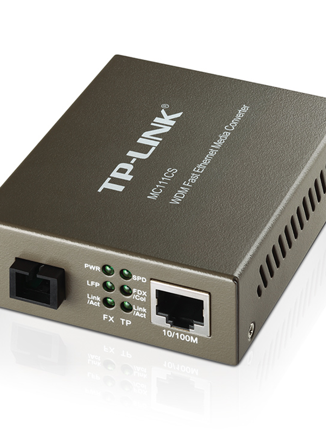 Conversor de Medios Ethernet WDM 10/100Mbps - MC111CS 4