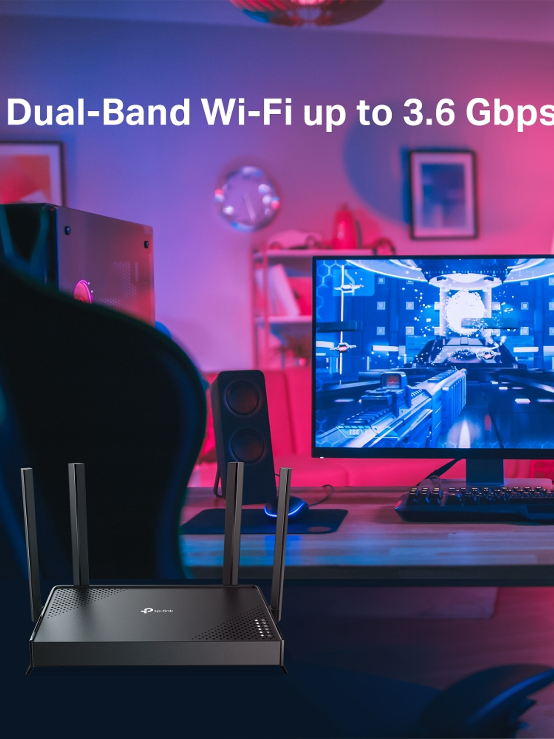 BE3600 Dual-Band Wi-Fi 7 Router - Archer BE220 5