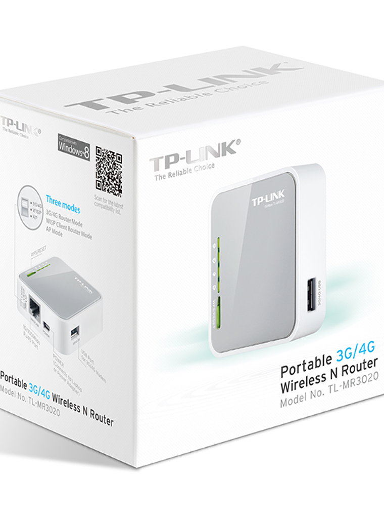 Portable 3G/4G Wireless N Router - TL-MR3020 4