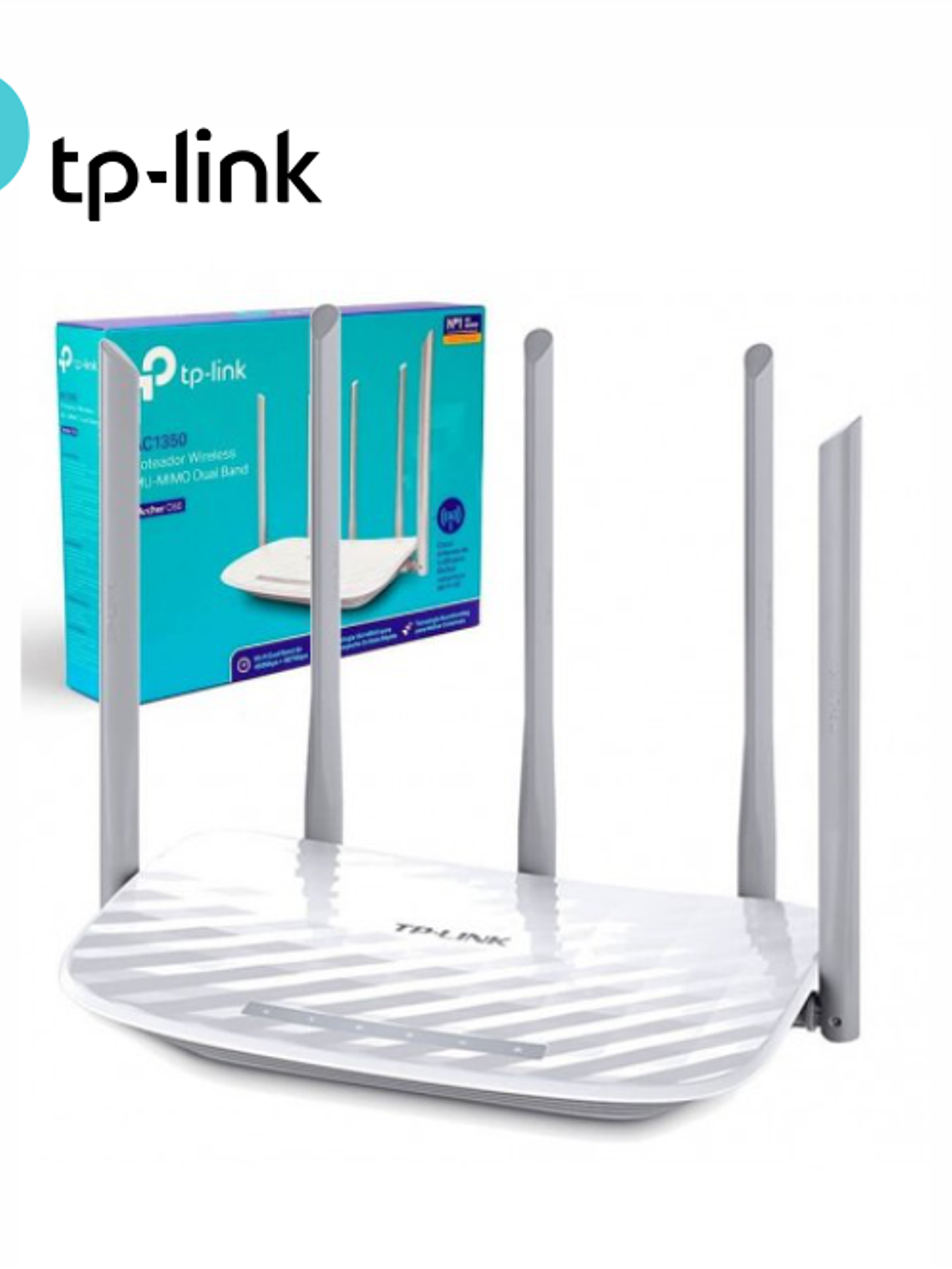 AC1350 Dual Band Wi-Fi Router - Archer C60 4